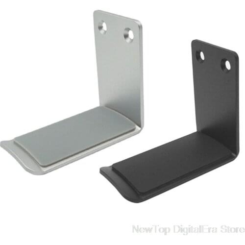 Portable Metal Headphone Holder Desktop Wall Mount Hanging Hook Aluminum Alloy Stand Hanger for Headset S26 20 Dropshipping