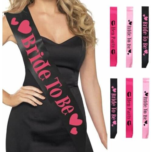 Bachelorette Single Party Accessories Hen Night Stain Sashes Hen Party and Bride To Be for Bride Supplies Etiquette Belt