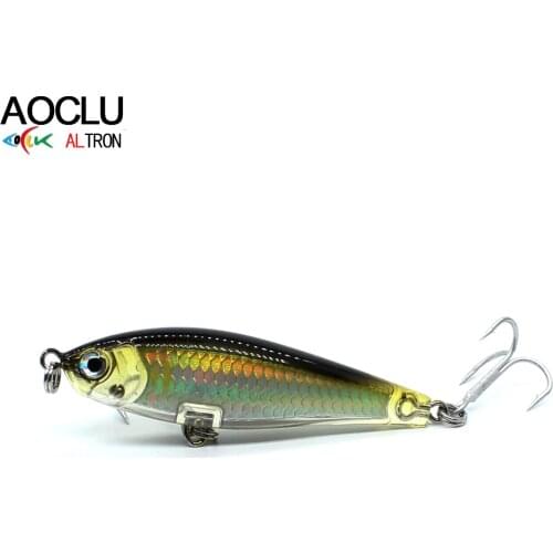 AOCLU wobbler Super Quality lure 4 Colors 7cm 8.5g Hard Bait Pencil Stick Fishing lures Bass Fresh Salt water Sinking Deepwater