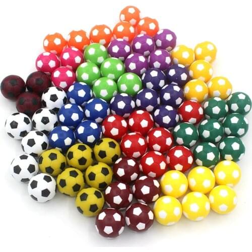 10 Pieces/lots 36mm Soccer Table Foosball Balls Mini Table Game Ball Replacement Accessories