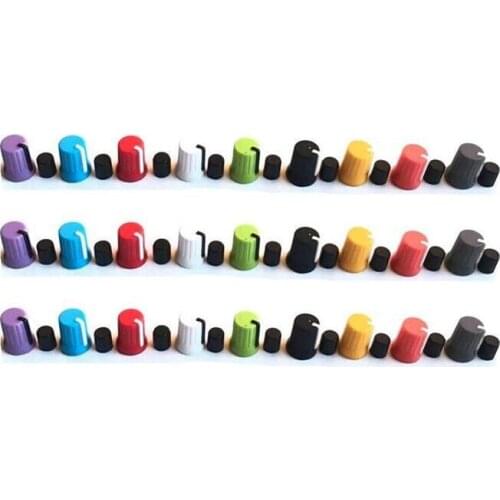 27pcs Rotary Knob NI For Traktor Kontrol Z1 Z2 S2 S4 S5 S8 DJ Controller Mixer