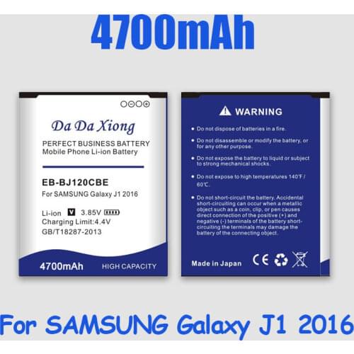 3700mAh EB-BJ120CBE Battery for Samsung Galaxy J1 2016 Edition J1 Version J120F Express 3 J120A J120T J120 SM-J120F