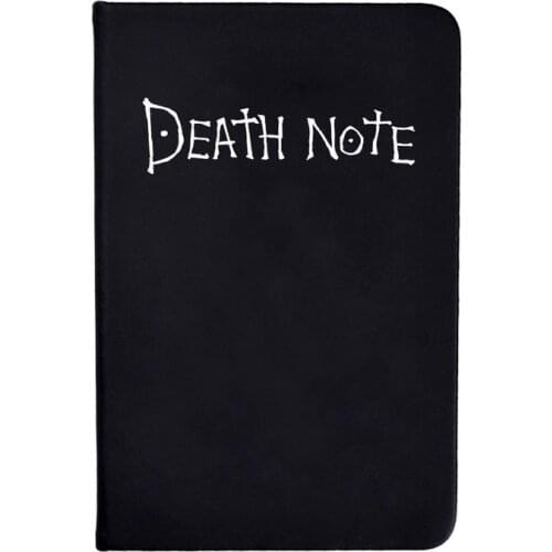 Death Note Notebook Book Letter Anime Journal Notebooks Black Matte Paper Sketchbook Notepad Stationery Office School Supplies
