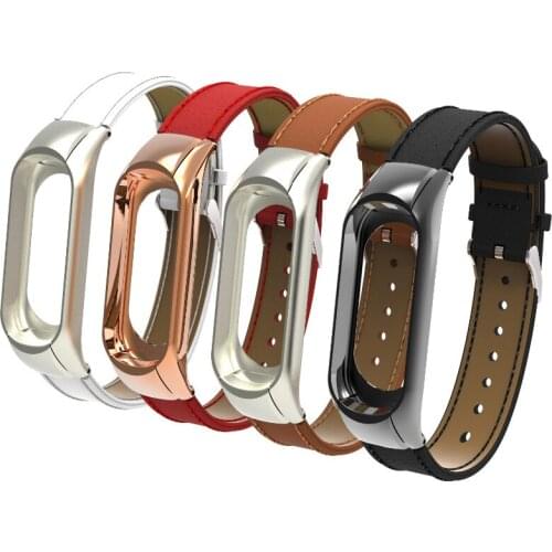 Bracelet for Xiaomi Mi Band 5 Sport Strap wristband for xiaomi mi band 3 4 strap bracelet Miband5 Leather band