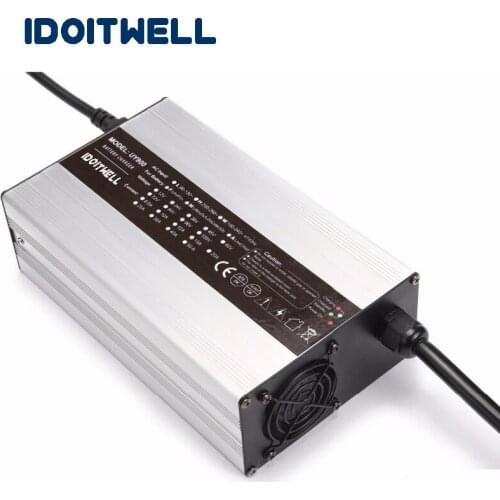 Customized 12V 40A professional charger automatic fast 12v battery charger for 100ah 150ah 200ah 380ah 400ah battery pack & rohs