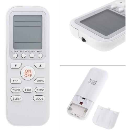 KELANG Newest English Air Conditioner Remote Control Support 2 x AAA Batteries with HD Screen for Electrolux Model EA25HB