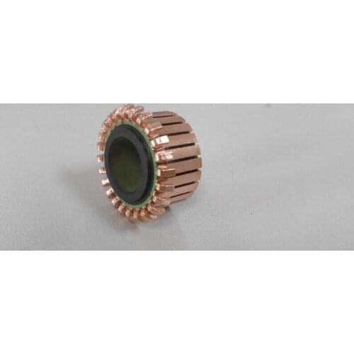 8x18.9x12.5mm 24p Copper Bars Alternator Electric Motor Commutator Copper Commutator for Mini Drill On Armature Commutat CP2401F