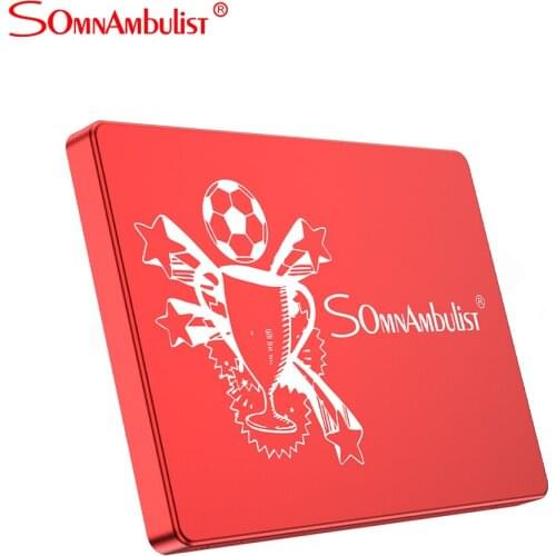 Metal SSD960GB 2.5-inch SATA III SSD 480GB 240GB red built-in solid state hard drive for notebook computers Macbook