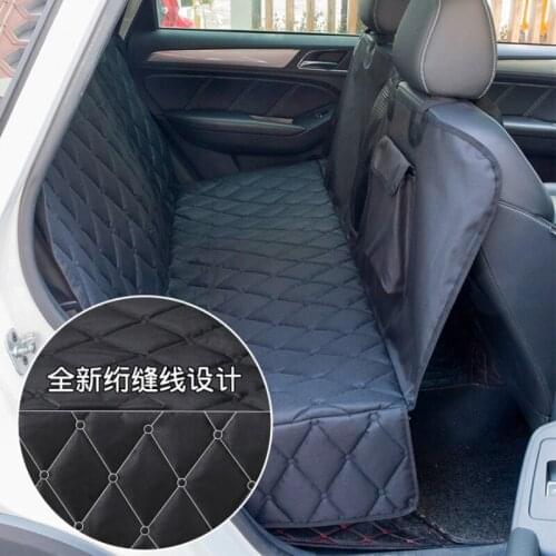 New Dog Car Seat Cover Pad Waterproof Dog Car Back Seat Pet Pad Rear Detachable Dog Beds for Small Medium Large Dogs