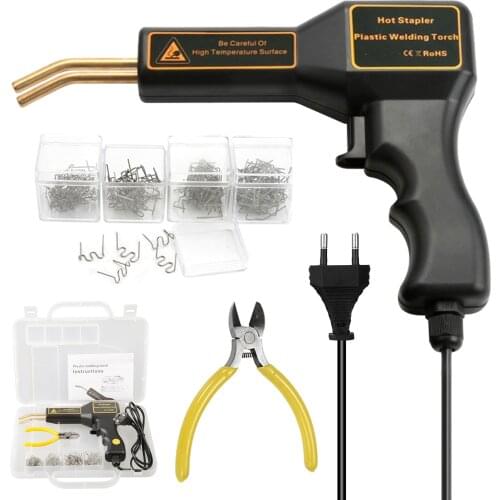 25W Plastics Welding Machine Plastics Welder Garage Tools Hot Staplers Machine Staple PVC Repairing Machine Stapler Welding Tool