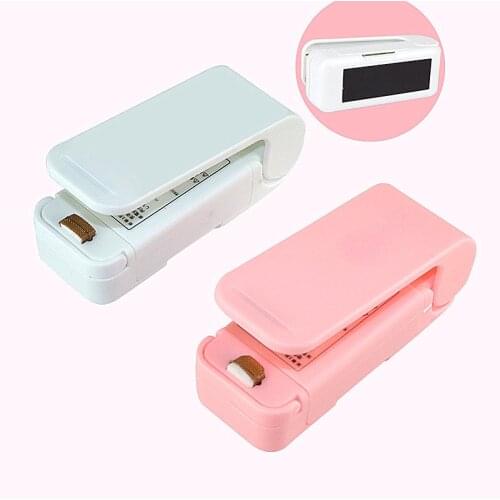 Portable Household Mini Sealing Machine Plastic Package Storage Bag Travel Hand Pressure Heat Sealer