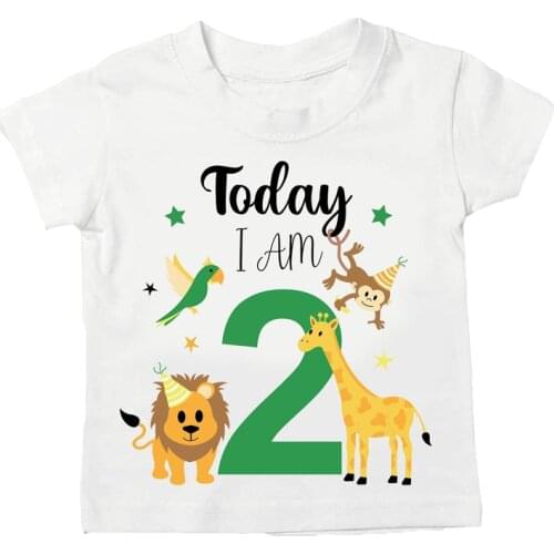 Today i am 2 safari jungle Woodland forest animal wild two themed second 2nd birthday party decoration gift present Photo props