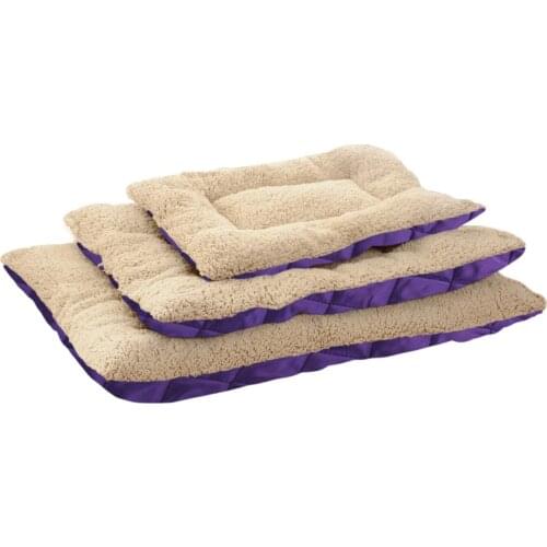 Dog kennel pet cushion Dog Blanket gold wool air conditioning plush cushion pet supplies