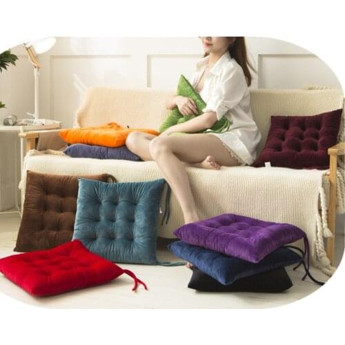 Modern Minimalist Style Crystal Velvet Solid Color Cushion Outdoor Garden Cushions Home Decor Pillow Hugs