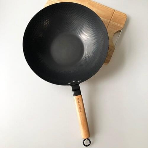 Japanese Style Wok Pan Induction Cooker Non Stick Pan Home Gas Stove Wok With Lid Utensilios De Cocina Kitchen Cookware BC50CG