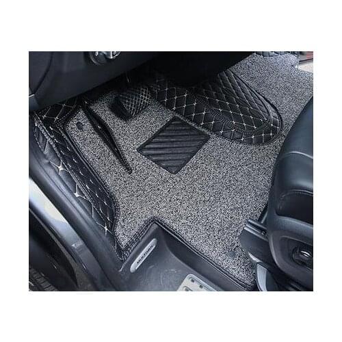 High quality! Custom special car floor mat for Volkswagen Caravelle T5 T6 2 seats 2021-2003 waterproof double layers carpets