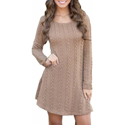 YGYEEG Fashionable Knitted Dresses
