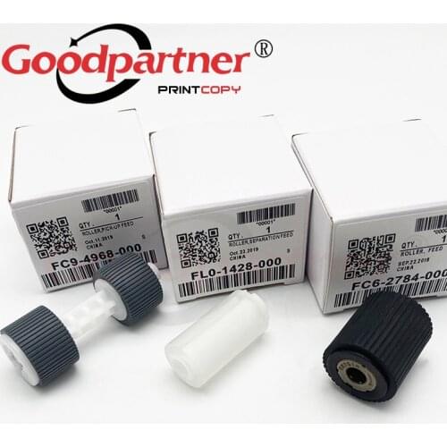 1SET X FC9-4968-000 FL0-1428-000 FM1-N521-010 FC6-2784-000 FL0-3193-000 DADF Pickup Separation Feed Roller for CANON