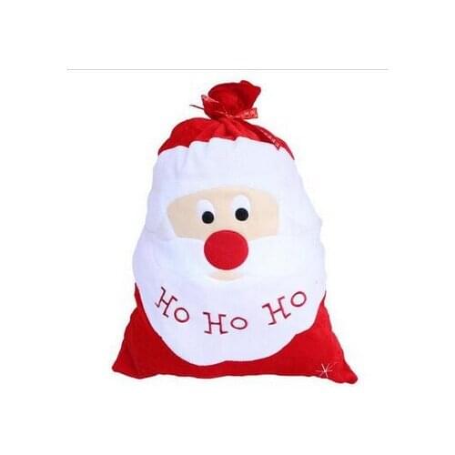 1pcs Merry Christmas Gift Bags Santa Claus Xmas Tree Packing Bags Happy New Year 2019 Christmas Candy Bags Gift Bags