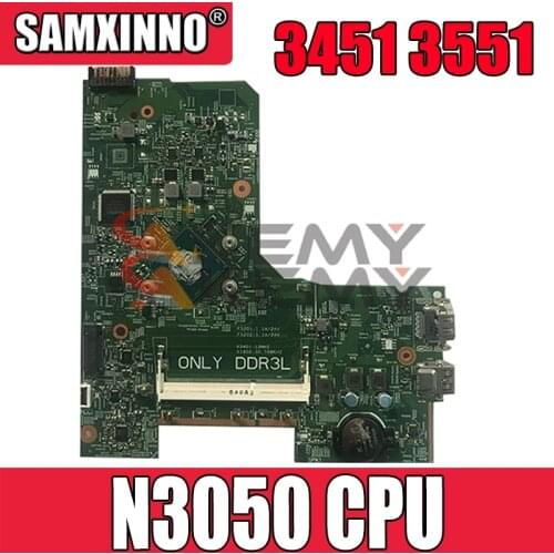 100% working for dell inspiron 3451 3551 3452 3552 motherboard with Celeron N3050 cpu CN-0WGR7P 0WGR70 WGR7P 14279-1 mainboard