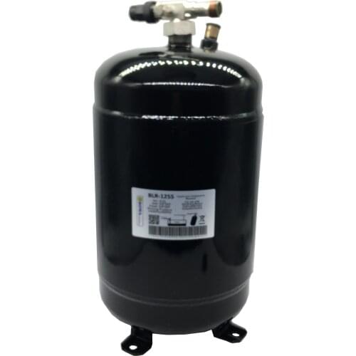 16L vertical liquid refrigerant receivers tank with 7/8" connection are installed in air cooled water chiller