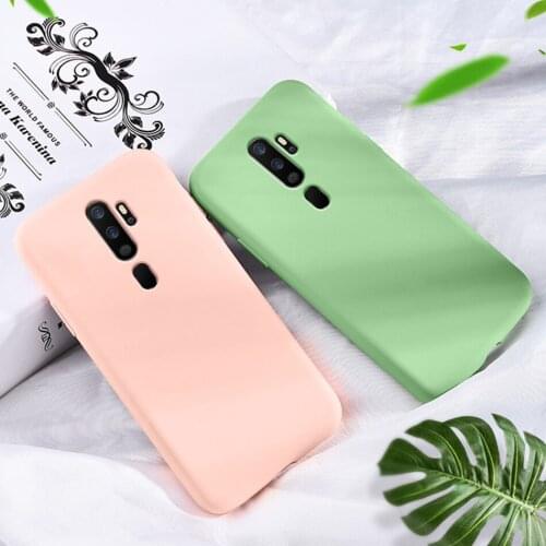 A9 2020 Original Phone Cases For OPPO A5 2020 Liquid Silicone Fundas Case For A9 2020 Cover protective Cover for OPPO A11X Capa