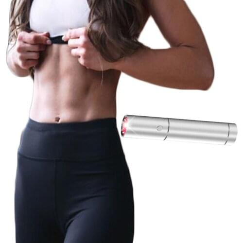 IDEATHERAPY 630nm 660nm 850nm Custom LED Red Light Therapy Near Infrared Light Therapy Devices Pen Pain Relief with Storage bag