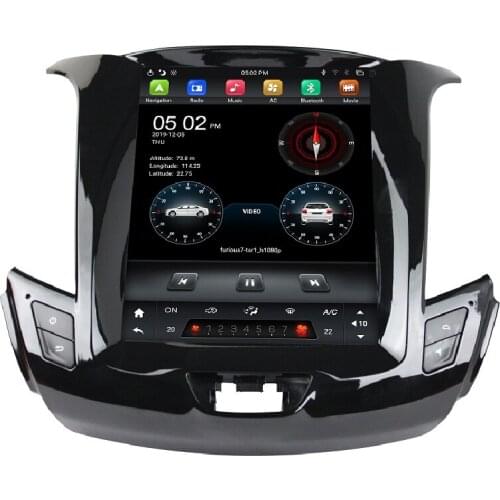 Tesla style IPS PX6 6-Core Android 9.0 Car Radio DVD GPS for Chevrolet Cruze 2015 2016 2017 Bluetooth 5.0 WIFI Easy Connect