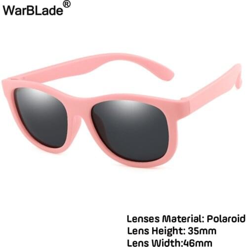 WarBlade 2020 Kids Sunglasses Children Polarized Sun Glasses Boys Girls Silicone Safety Glasses Baby Infant Shades Eyewear UV400