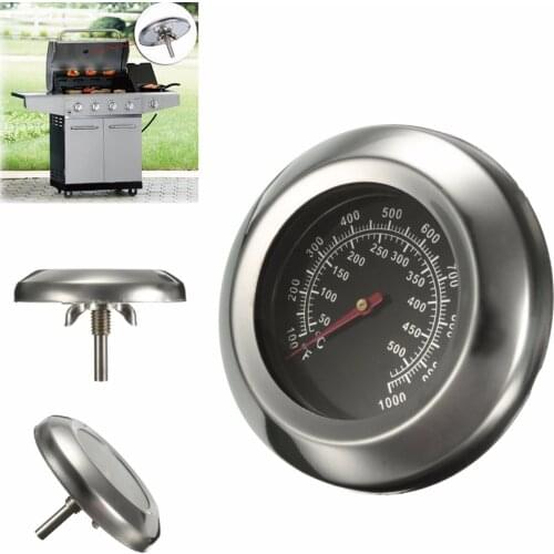 Dia 50~500 Roast Barbecue BBQ Pit Smoker Grill Thermometer Temp Gauge