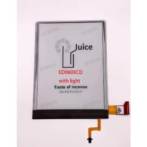 ED060XCD 100% new eink LCD Display screen with backlight no touch for ebook readers free shipping