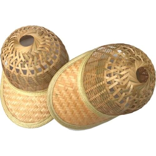 Fishing Hat Sun Protective Hat Bamboo Woven Breathable Handmade Very Cool And Breathable In Summer Outdoor Fishing Cap