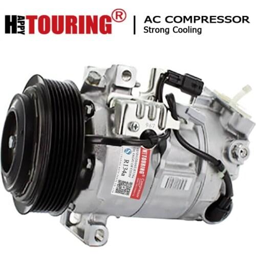 6SBH14C CAR AC Compressor for Nissan X-TRAIL Qashqai J11E Renault Scenic 1.6 926004EB0A 92600-4BE0A GE4471606893 926004EF0A