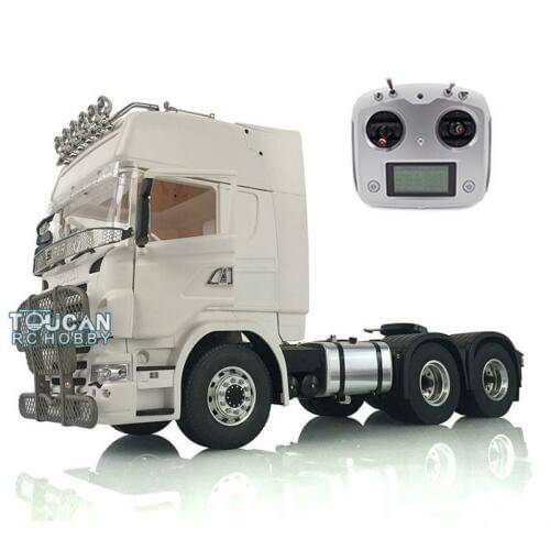 1/14 6*6 LESU RC Metal Chassis Light Radio Bumper Hercul Sca Tractor Truck THZH0967-SMT4