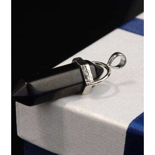 Fashion Natural Stones DIY Pendant Necklace Jewelry