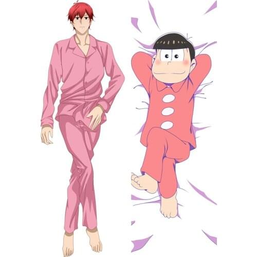 Mr. Osomatsu cool boy Osomatsu Matsuno Karamatsu Matsuno & Chibita pillow cover Osomatsu-san Dakimakura Body Pillowcase