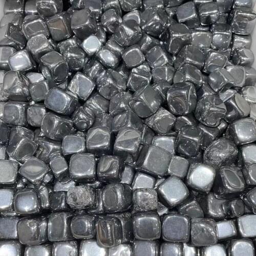 Natural polished hematite stone mineral crystal tumbled Stones