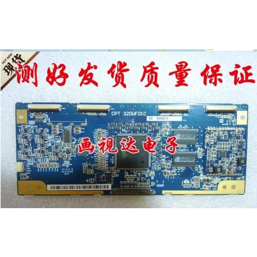 Original cpt 320wf01c sd logic board lc-32hc40 lc-32hc56 3d-connect with T-CON connect board