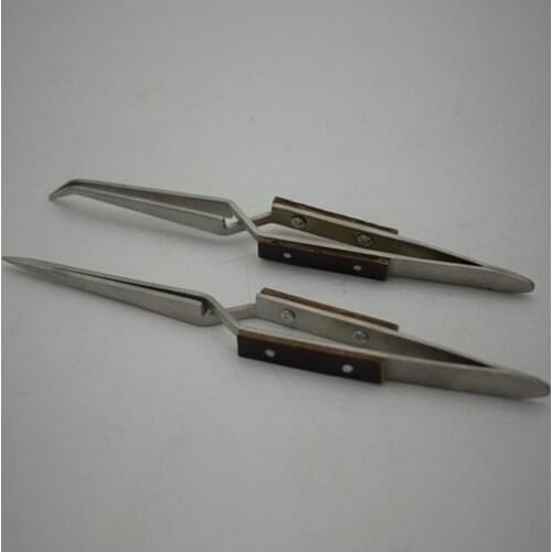 Gem & Diamond Stone Tweezers curved selflock tweezers straight selflock tweezers