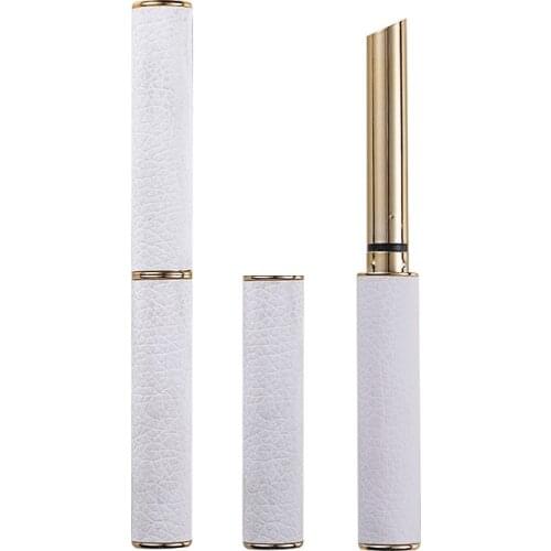 Lipstick Empty Tube White DIY New Arrival Lip Balm Container Oblique Mouth Cosmetic Packaging Refillable Bottle 30pcs 50pcs