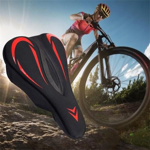 Mtb Bicycle Saddle Seat Big Butt Bicycle Road Cycle Saddle Mountain Bike Gel Seat Shock Absorber Bike Sports Accessories