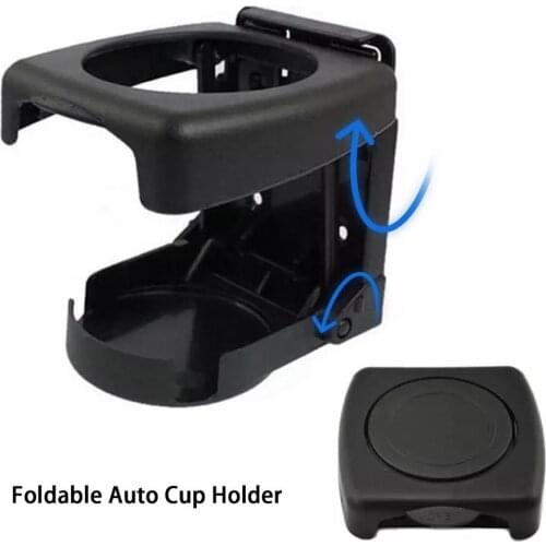 Foldable Car Truck Drink Water Cup Bottle Can Holder Door Mount Stand Universal Drinks Holders Storage Box Car Interior Parts