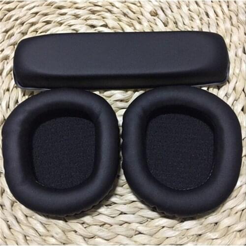1 Set of Replacement Ear Pads Earpads with Headband for Somic G909 pro Headphones Earphone