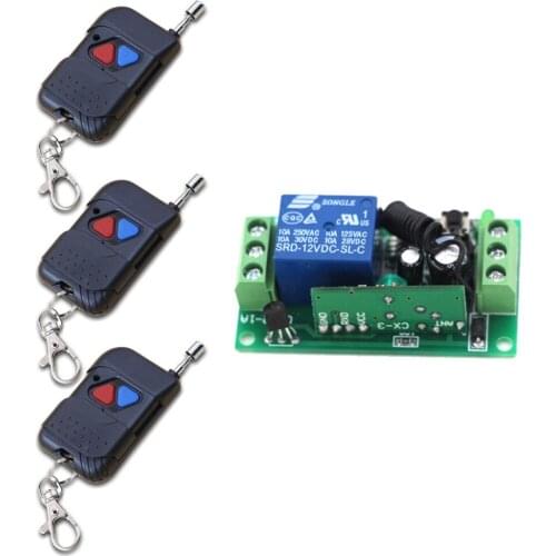 Special Design RF Wireless DC24V 12V 9V 315MHz Remote Control Switch Transmitter with Wireless Remote Control Receiver