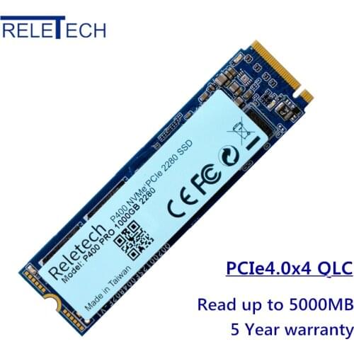 Reletech ssd m2 nvme PCIE 4.0X4 PHISON E16 M.2 500G 1TB 2TB 3D NAND Solid State Drive 2280 Internal Hard Disk For Laptop Desktop