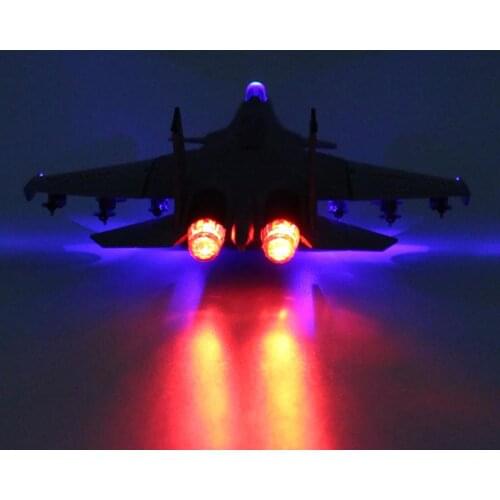 1/100 J15 Fighter Aircraft Diecast Simulation Diecast Fighter Plane Gray