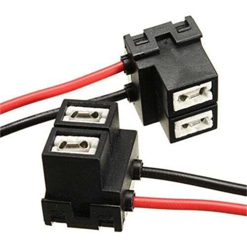 20pcs Car H7 Ceramic Headlight Bulb Holder Auto LED Halogen Bulb Socket H7 LED Lamp Holders H7 adapter Connector Pig Plug