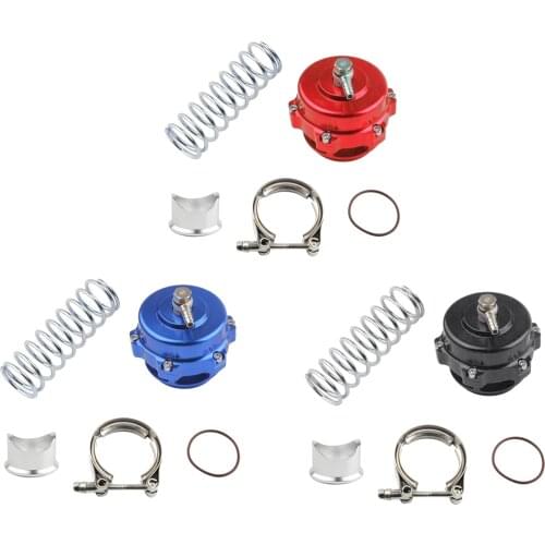 50mm Turbo Blow Off Valve BOV V Band Q Series Aluminum Alloy for Tial Flange BOV Recirculating Decompression Valve with O Ring