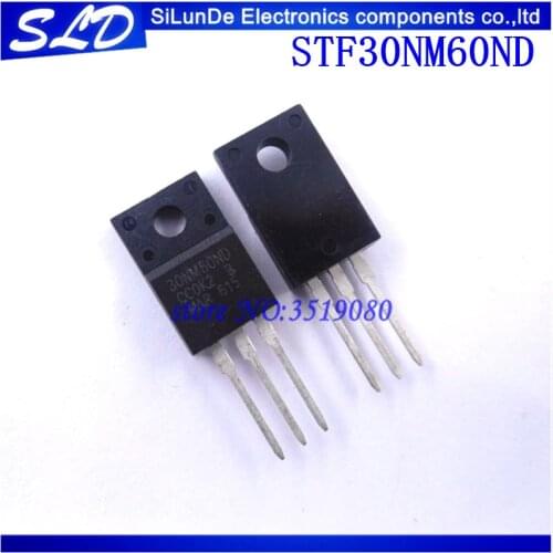 Free Shipping 50pcs/lot STF30NM60ND 30NM60ND F30NM60ND TO-220 New and original IN STOCK