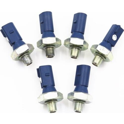 6Pcs Engine Oil Pressure Sensor Switch For A5 A6 Q5 TT CC Tiguan Jetta 06H919081A 06H 919 081A 06H 919 081 A